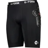 G-Form Impact Liner gepolsterte Torwart-Unterziehshorts Herren black/black M