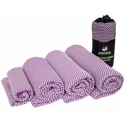 pandoo Bambus-Handtuch Lila XL - 200 x 80cm
