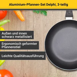 Krüger Delphi Pfannen-Set 3-tlg. 20 cm + 28 cm