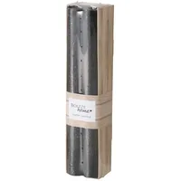 Boltze Stabkerze Melia 20 cm schwarz 4 St.