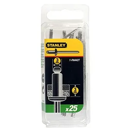 Stanley Aluminiumnieten 3 x 3 mm 25 Stück