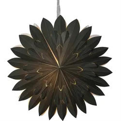 Papierstern Weihnachtsstern Faltstern Dekostern D: 60cm Fensterschmuck grün