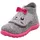 superfit Mädchen - Schuhe HAPPY Slipper, Modern, HELLGRAU/PINK 2500, 23