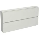 MODERANO LECCO 160 x 81 x 22 cm hängend / weiß