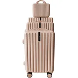 NTK-Collection Hartschalenkoffer 4er-Set Leandra Rosa NTK-Collection - Rosa