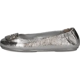 Peter Kaiser Da.-Ballerina für Damen, silber, Größe 38 1⁄2 EU / 5,5 UK