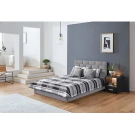 Westfalia Schlafkomfort Polsterbett 140 x 200 cm Grau