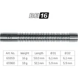 BULL'S BE-16 Softdart Barrel 16g Silber