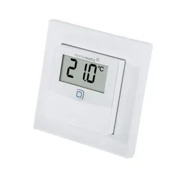 Homematic IP Wired Temperatur- und Luftfeuchtigkeitssensor mit Display innen, HmIPW-STHD