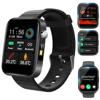 Dabeto Smartwatch Herren Damen, Life Tracker 1,95" HD Touch Fitnessuhr, 5ATM Wasserdicht, 24/7 Vitalanzeige, 18 Sportmodi, Schlafanalyse, Anrufsfunktion, iOS/Android kompatibel