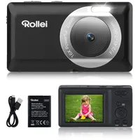 Rollei Compactline Pocket, 50 MP, 8160 x 6120 Pixel, CMOS, 2.7K, 110 g, Black