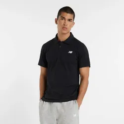NEW BALANCE Herren Shirt Jersey Polo, BLACK (MT51504BK), XL