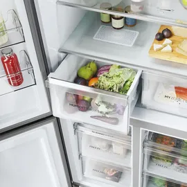 Haier HCR5919EHMP Cube 90 Serie 5 Multi Door (525 l, 1900 mm hoch, Edelstahl)