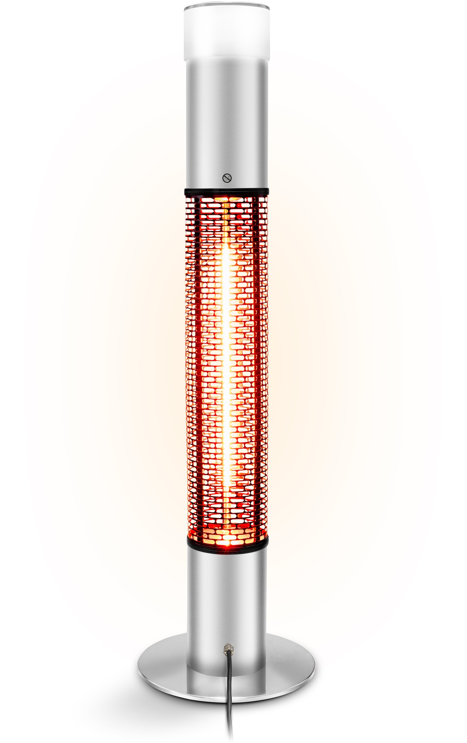 Chauffage radiant design pour terrasse Trotec IRS 1500 E - éclairage LED 16 couleurs