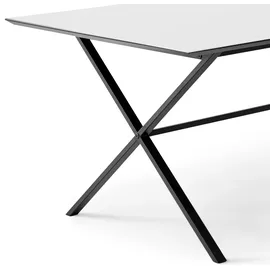 Hammel Furniture Meza Designtisch mit Auszugsfunktion und 2 Einlegeplatten 210 x 73,5 x 100 cm
