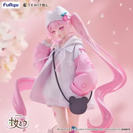 FuRyu Hatsune Miku Tenitol Sakura Miku Cool style [petit] 19 cm