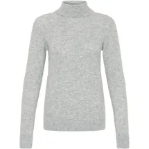 Oxmo Rollkragenpullover grau XS