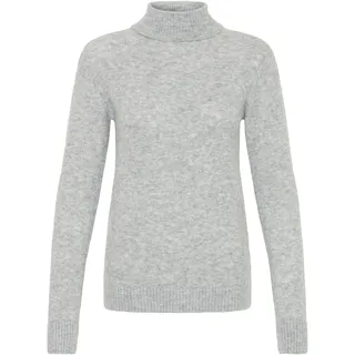 Oxmo Rollkragenpullover grau XS