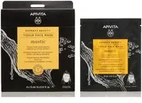 Apivita Express Beauty Tissue Masque Facial Mastic Masque(S) Pour Le Visage 15 ml
