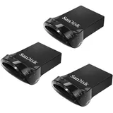 SanDisk Ultra Fit 64GB schwarz USB 3.1