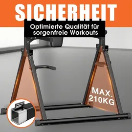 DH FitLife Kraftstation Faltbar Schwarz