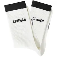 Copenhagen Studios Tennissocken Damen 2x off white mit schwarz