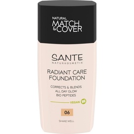 SANTE Radiant Care Foundation 06 warm caramel 30 ml