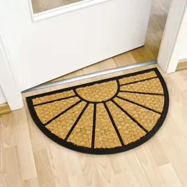 Relaxdays Kokosmatte 45 x 75 cm Braun