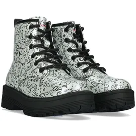 SKECHERS Gravlen Hi Doodle Down Stiefelette Schwarz 30