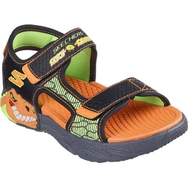 SKECHERS S-Lights: Creature-Splash Kinder Sandalen, schwarz, Größe 35
