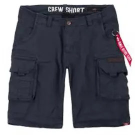 Alpha Industries Crew Shorts Blau 34