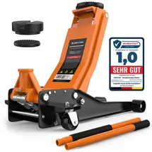 GENTOR Wagenheber Stahl 75-505mm orange
