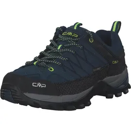 CMP Rigel Low WP Herren Blue Ink/Yellow Fluo 42