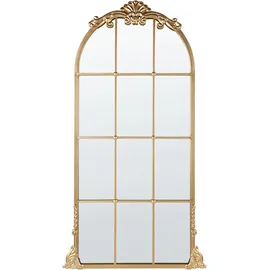 Beliani Wandspiegel Noidan 66 x 124 cm Gold