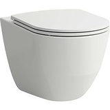 Laufen Pro Wand-Tiefspül-WC H8219620490001 pergamon, spülrandlos, 36 x 56 cm