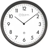 Miraval Design Funk-Wanduhr 25,0 cm 4-MV1624-1 schwarz