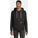 salzhaut MAKKER Sweatjacke Herren Schwarz M