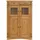 OTTO home Vitrine Teresa 84 x 37 x 120 cm Beige