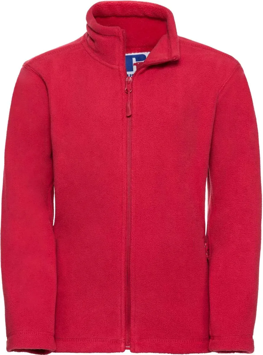 Russell Kinder Fleece Jacke Fleece-Jacke R-870B-0 classic red 104 (S)