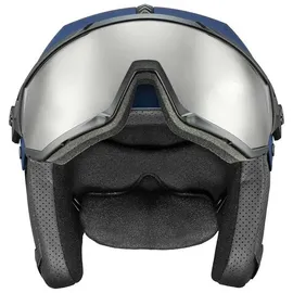 Uvex Instinct Visor Skihelm, Navy matt, 59-61 cm