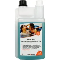 NOVADUR Whirlpool Systemreiniger Superklar 040.2701 , 1000 ml - two-neck-Flasche