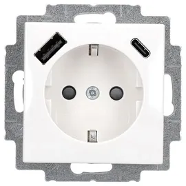 Busch-Jaeger USB-Steckdose Weiß