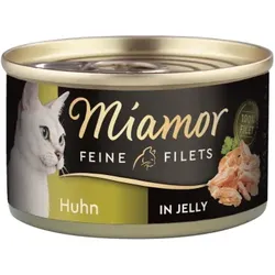 Katzen - Nassfutter MIAMOR Adult Feine Filets in Jelly Huhn, 100 g