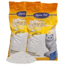 Lyra Pet White Cat Bentonit Katzenstreu