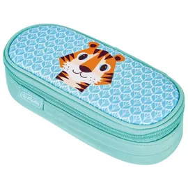 Herlitz Faulenzer Etui, Cute Animals Tiger, 1 Stück