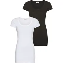 FLASHLIGHTS FLASHLIGHTS, T-Shirt in weiß, schwarz), | Gr.: 36/38