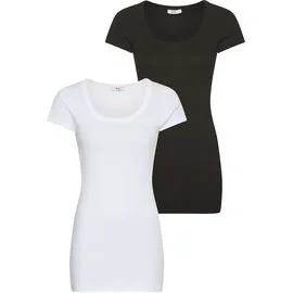 FLASHLIGHTS FLASHLIGHTS, T-Shirt in weiß, schwarz), | Gr.: 36/38