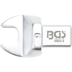 BGS Einsteck-Maulschlüssel 9 mm Aufnahme 9 x 12 mm - 6900-9