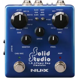 NUX Solid Studio IR & Amp-Modeler - Speaker-Simulation