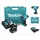 Makita DHG 181 RFK Akku Heißluftgebläse 18 V 150 - 550°C + 2x Akku 3,0 Ah + Ladegerät + Koffer